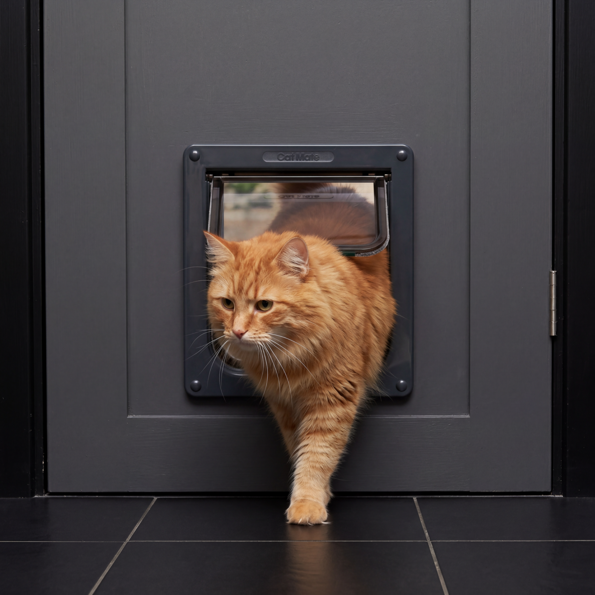 Cat Mate 4-Way-Locking Cat Flap with Liner to 50mm (2 inches) (235)