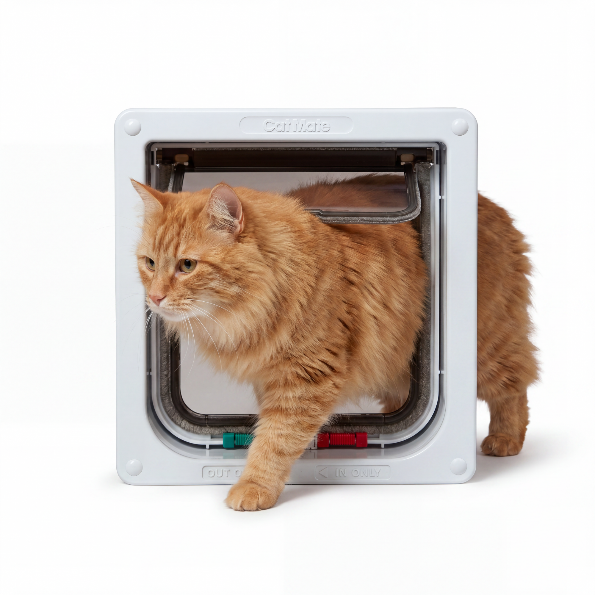 Cat Mate 4-Way-Locking Cat Flap with Liner to 50mm (2 inches) (235)