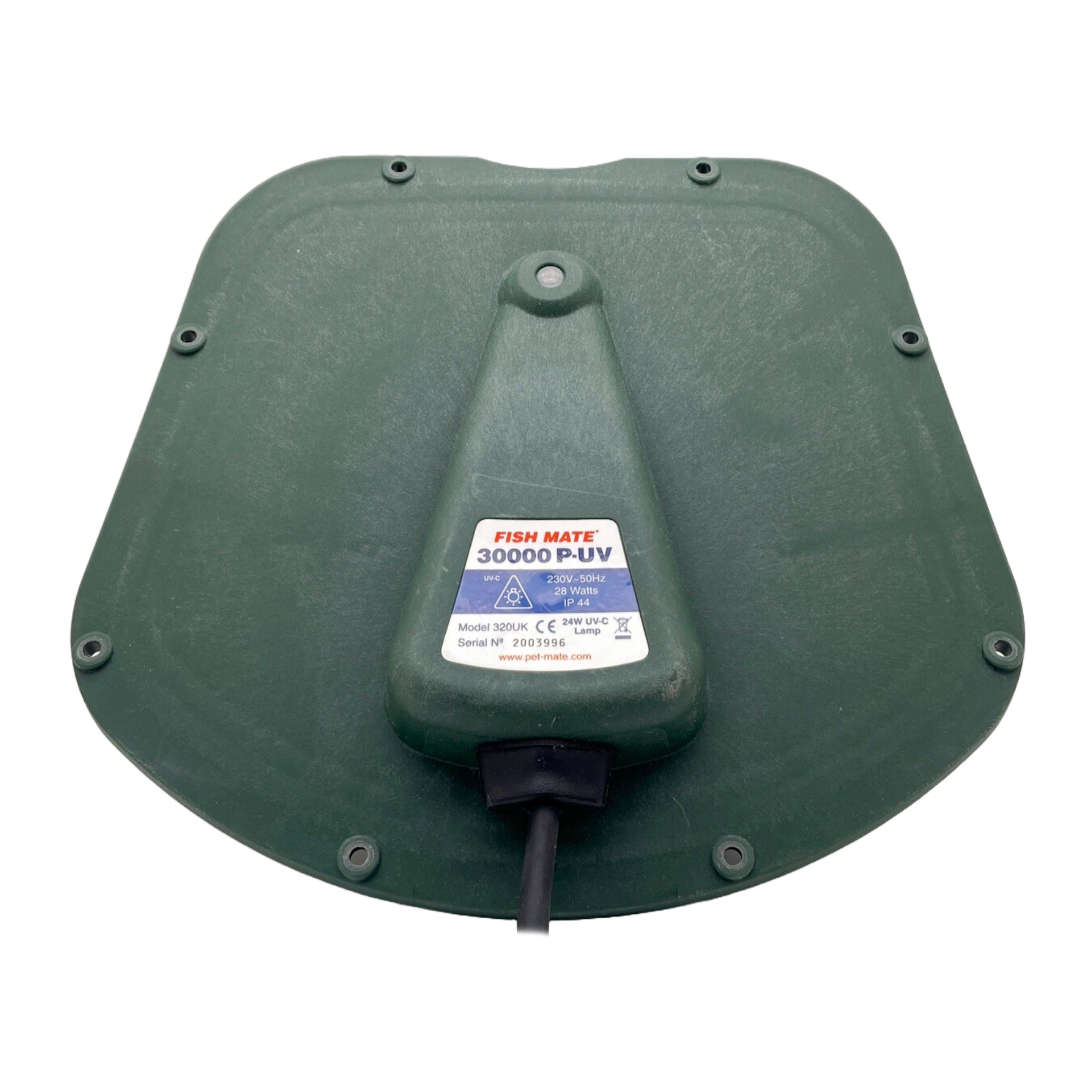Replacement Electric Lid and Gasket: Fish Mate 30000 PUV Pond Filter