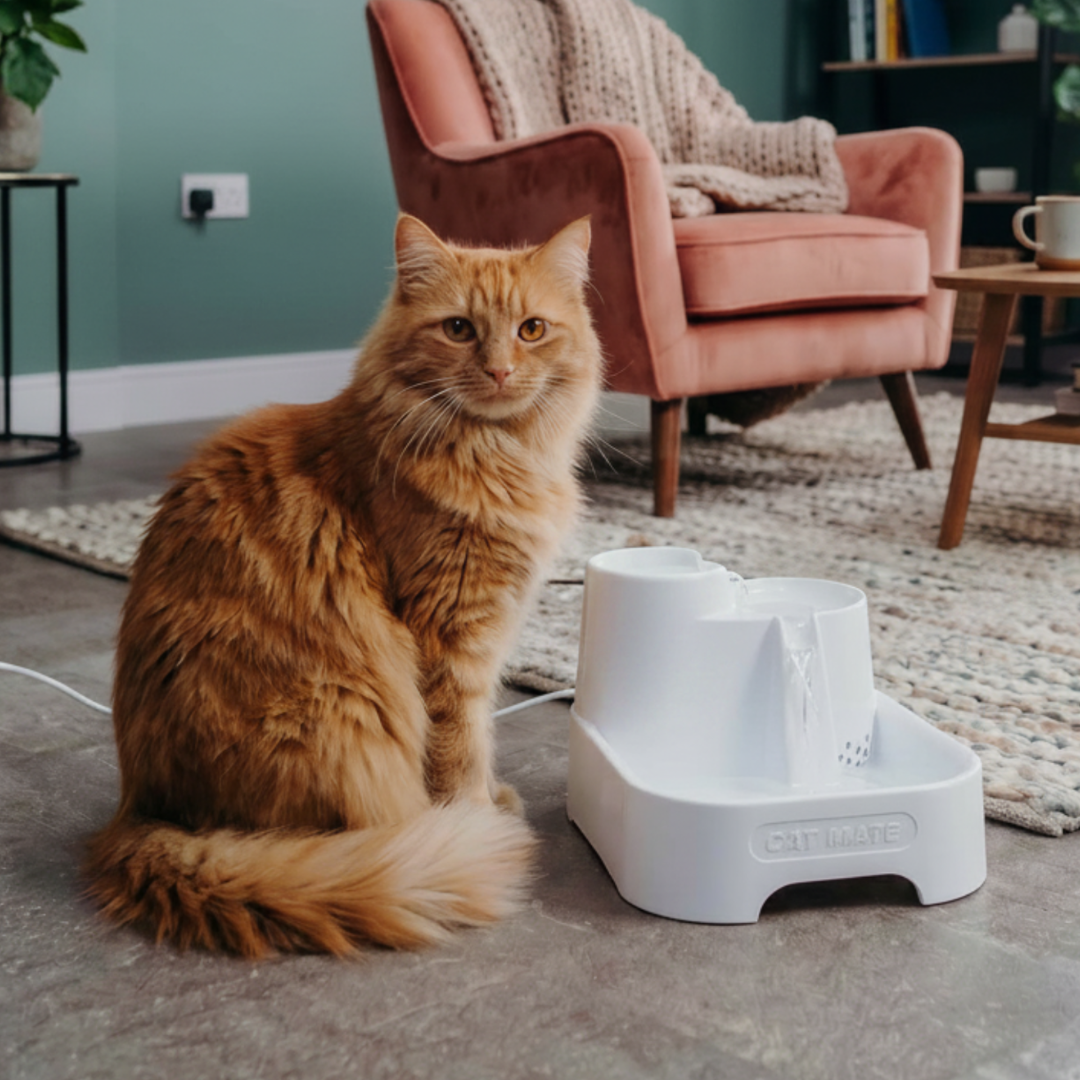 Cat Mate Three-level Cat & Small Dog Pet Water Drinking Fountain (335)