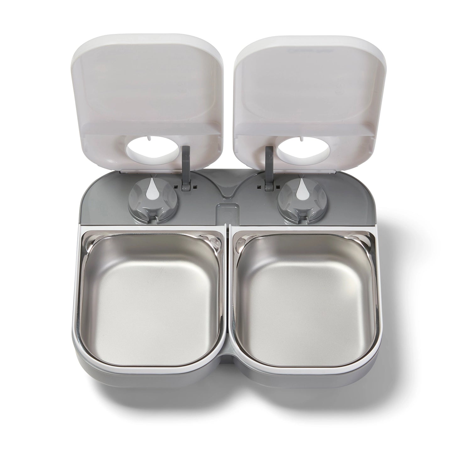 Cat Mate / Closer Pets - Stainless Steel Bowl Inserts x 2 for One- and Two-meal Automatic Pet Feeders (402)