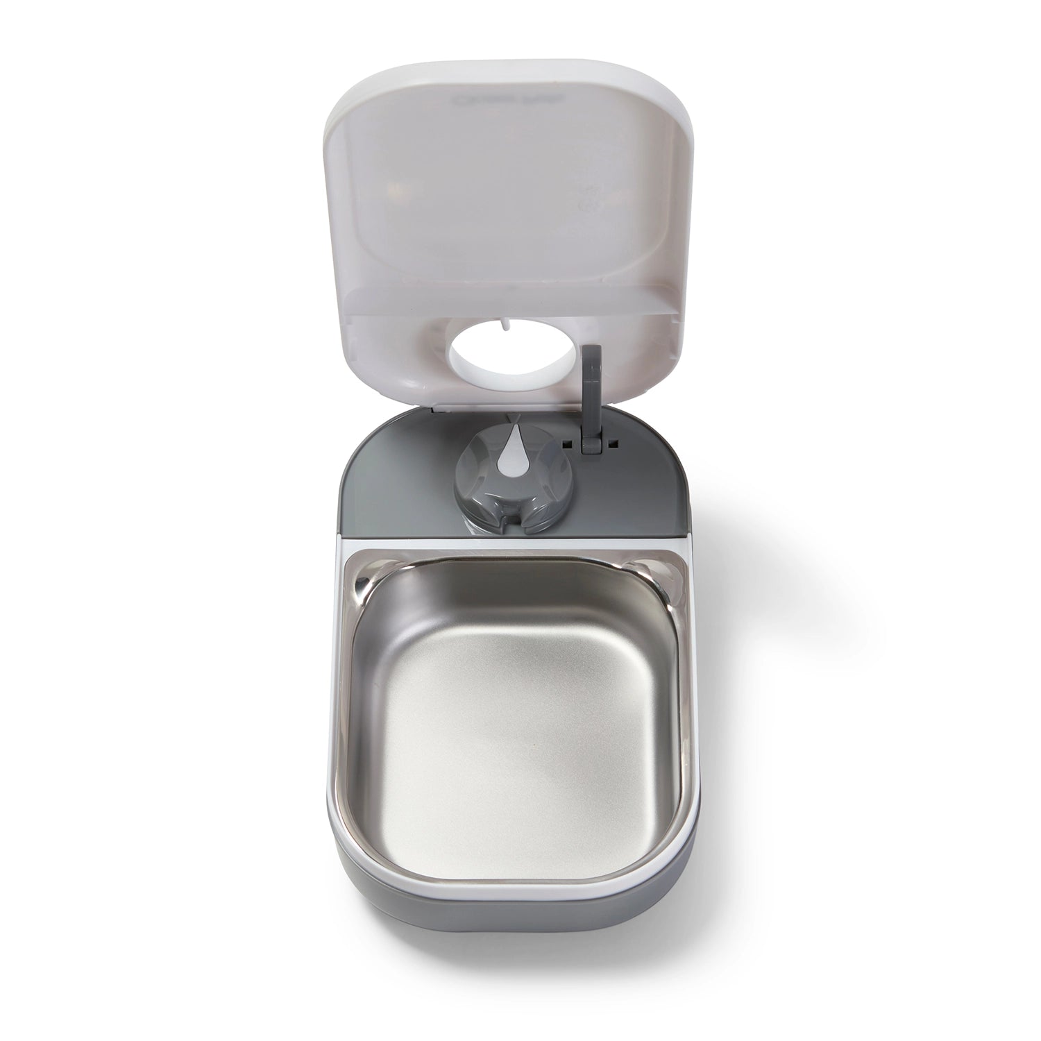 Closer Pets One-Meal Automatic Dry/Wet Food Pet Feeder with Stainless Steel Bowl Inserts (C100)