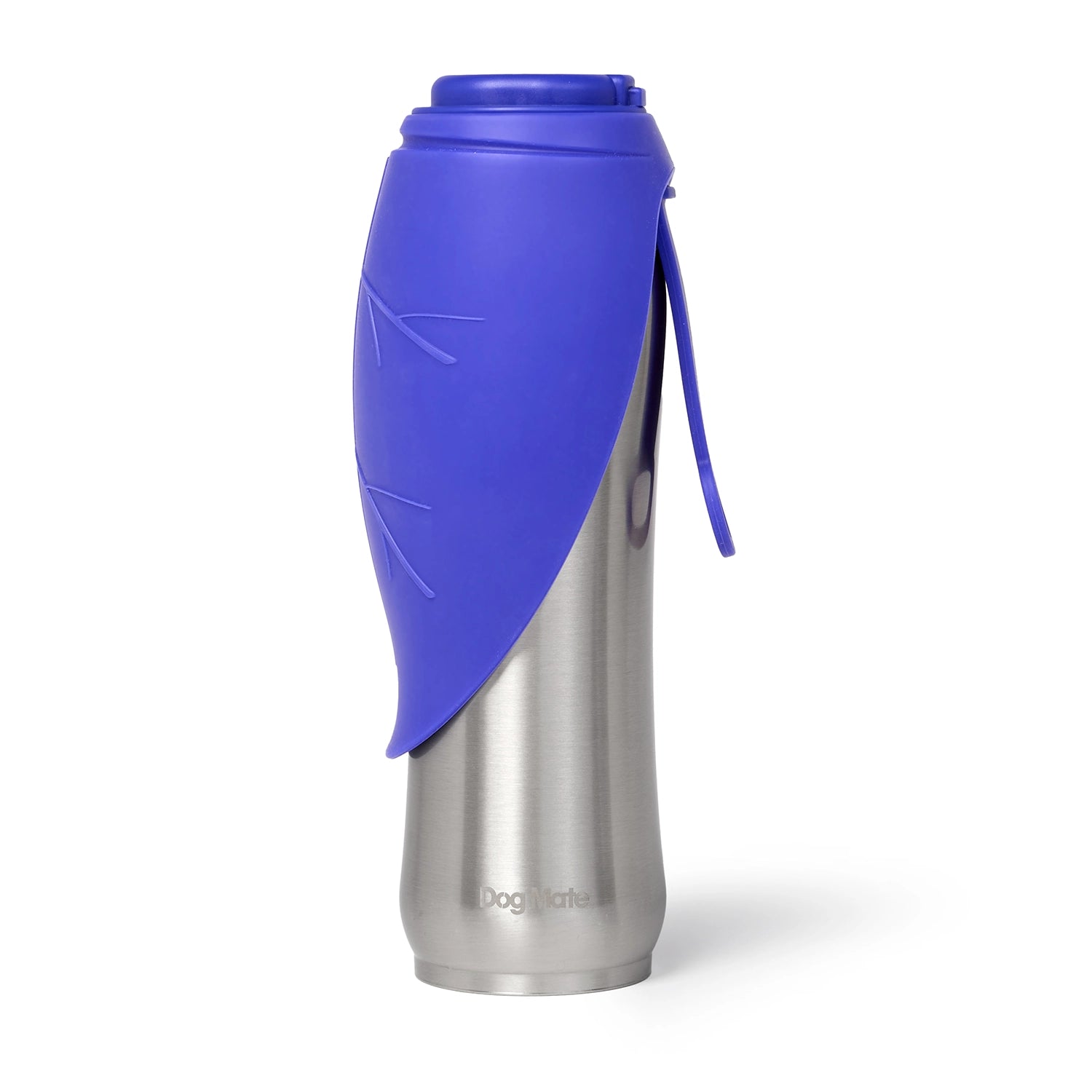 Dog Mate 800ml Insulated Stainless Steel Travel Flask Blue