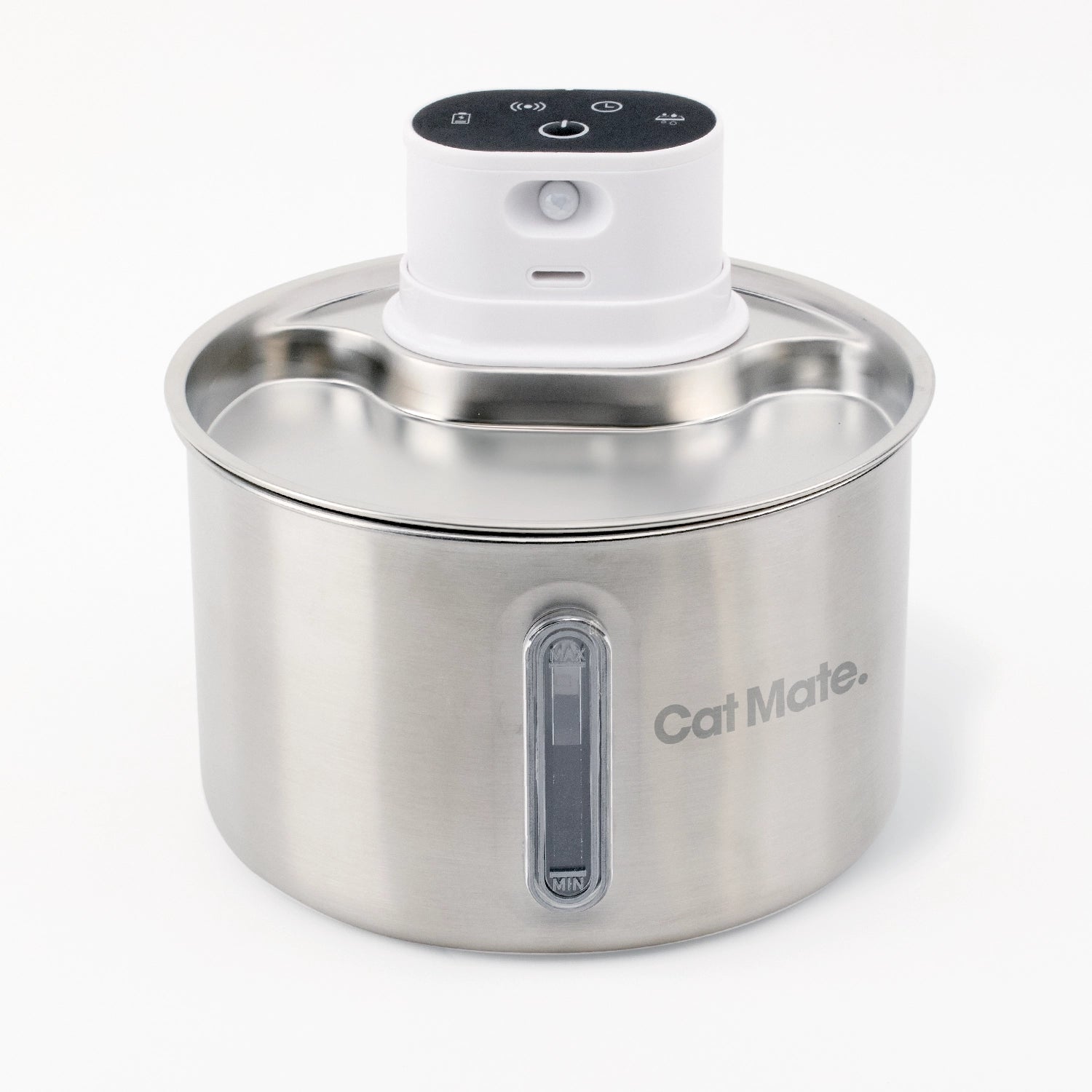 ** Pre-Order - Shipping From 26th March** Cat Mate 2.2 Litre Stainless Steel Cordless Cat Water Fountain