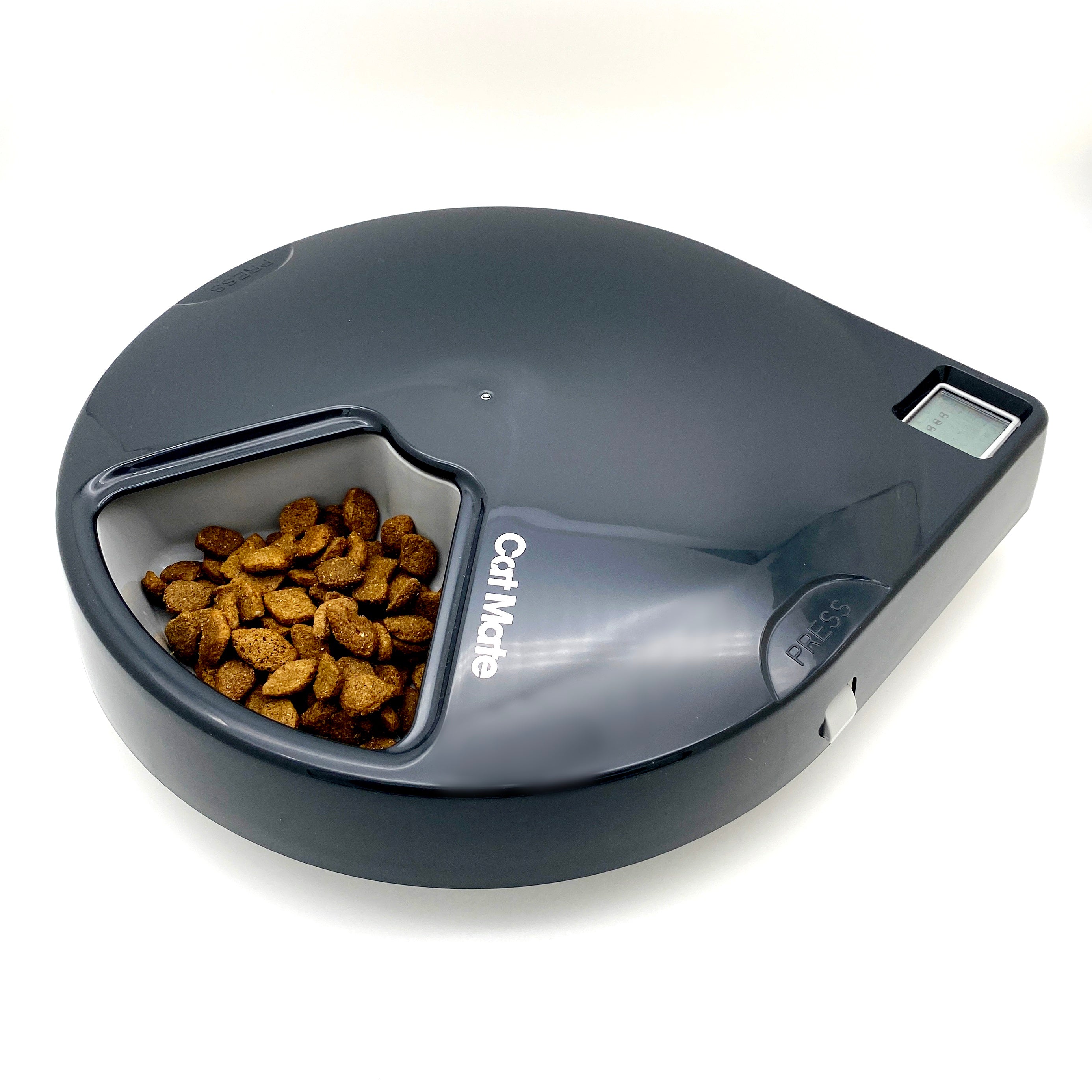 Cat Mate Five meal Automatic Pet Feeder with Digital Timer C500 Anthracite