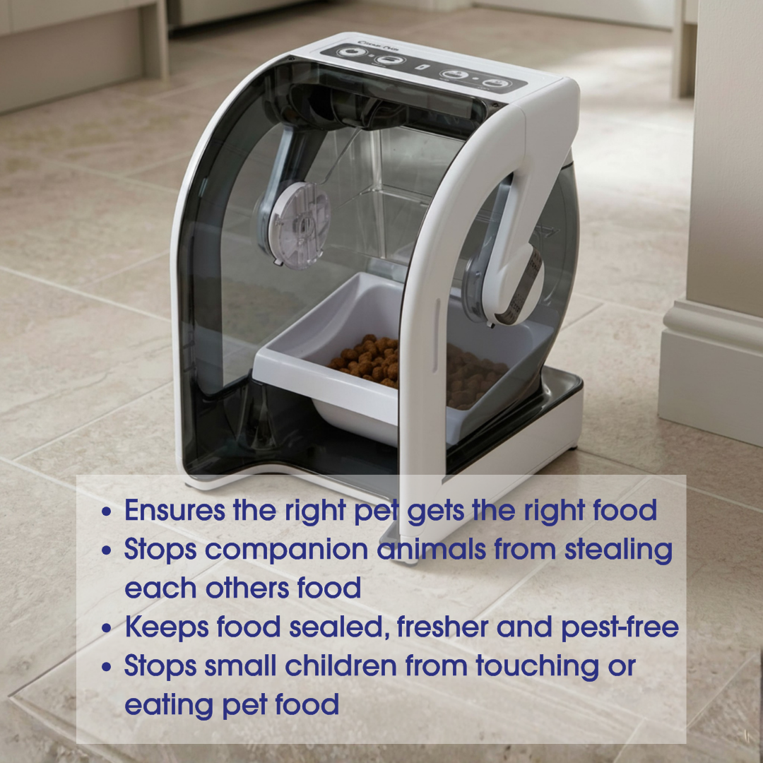 Closer Pets MiBowl Automatic Selective Microchip Pet Feeder (CP500)