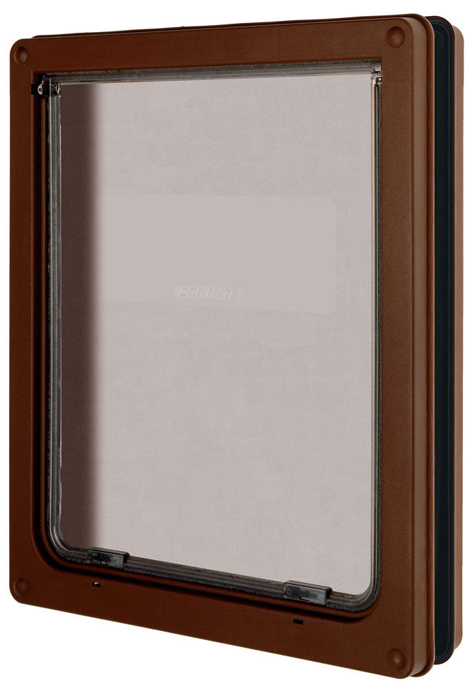 Dog Mate Large Dog Door – Brown (216B)
