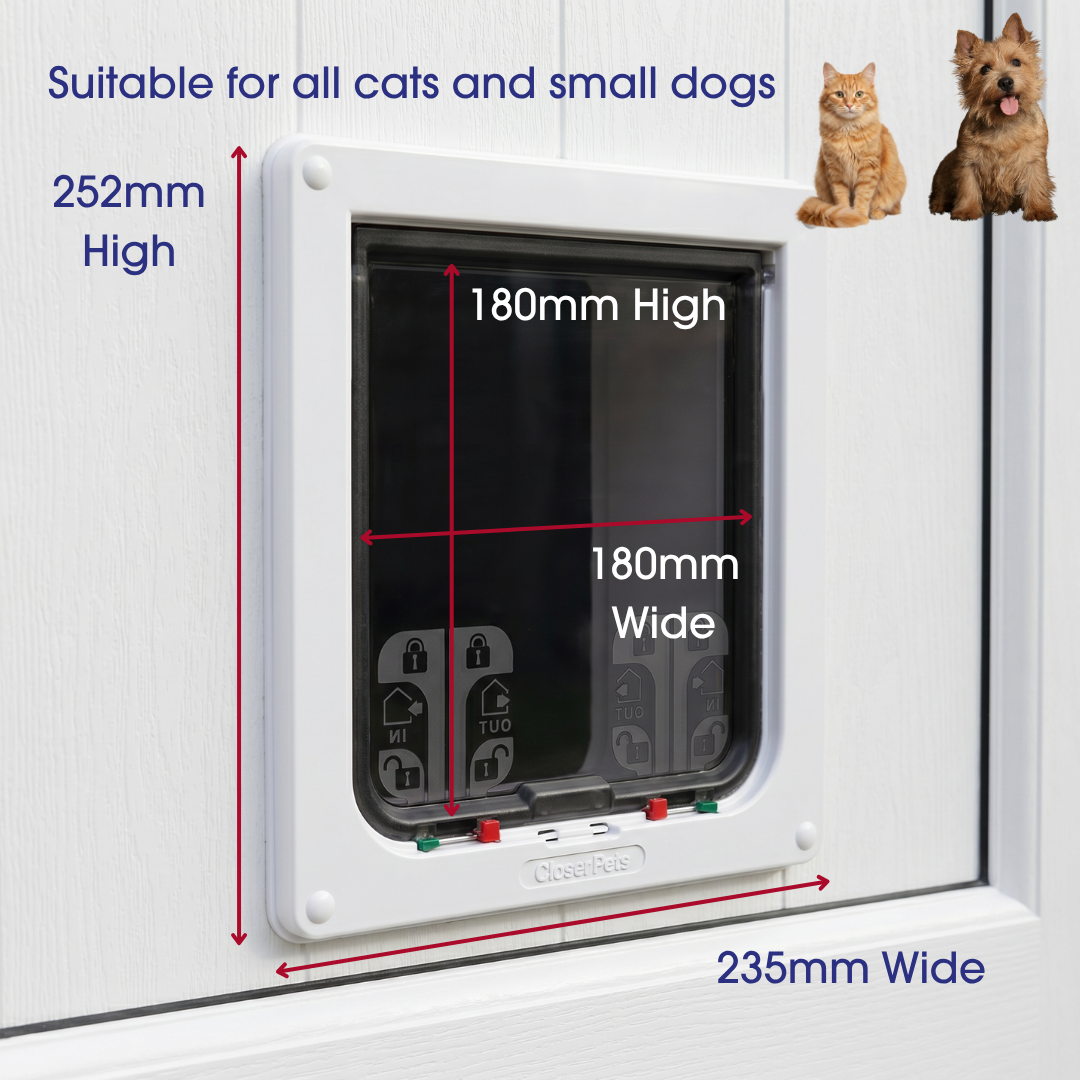 Cat Mate Large Cat & Small Dog Flap