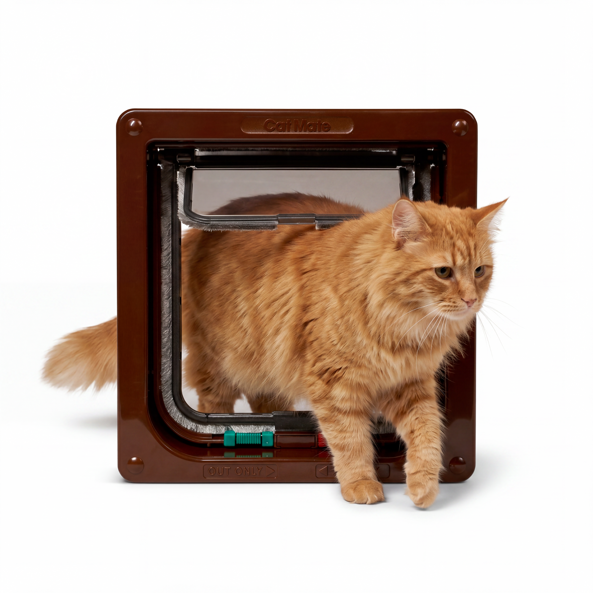 Cat Mate 4-Way-Locking Cat Flap with Liner to 50mm (2 inches) (235)