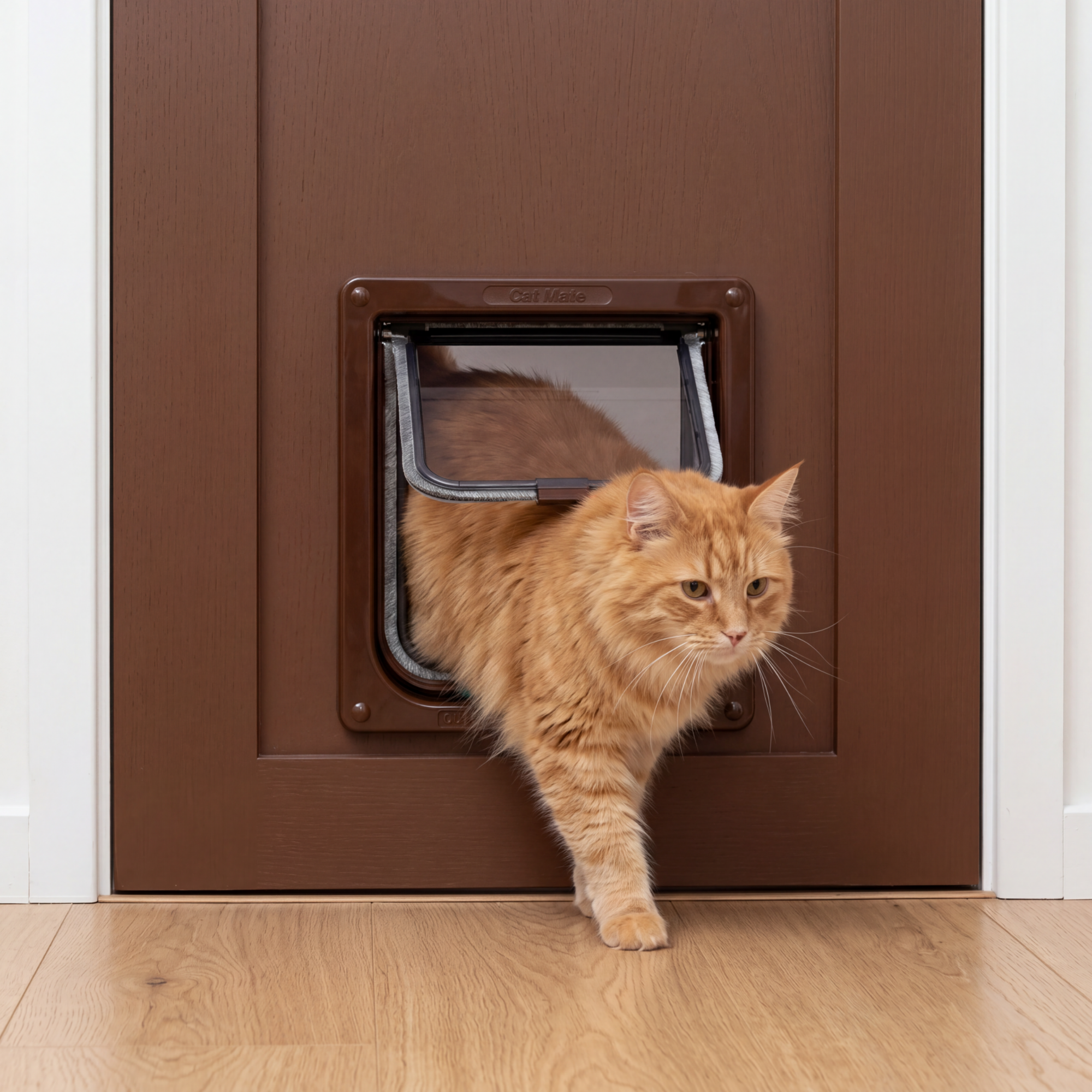 Cat Mate 4-Way-Locking Cat Flap with Liner to 50mm (2 inches) (235)