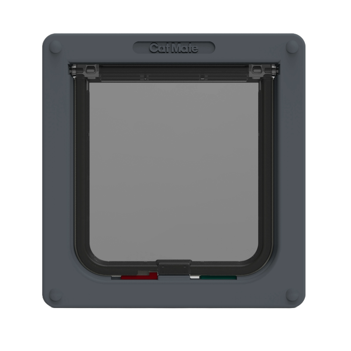 Cat Mate 4-Way-Locking Cat Flap with Door Liner to 50mm (2 inches) – Grey (235G)