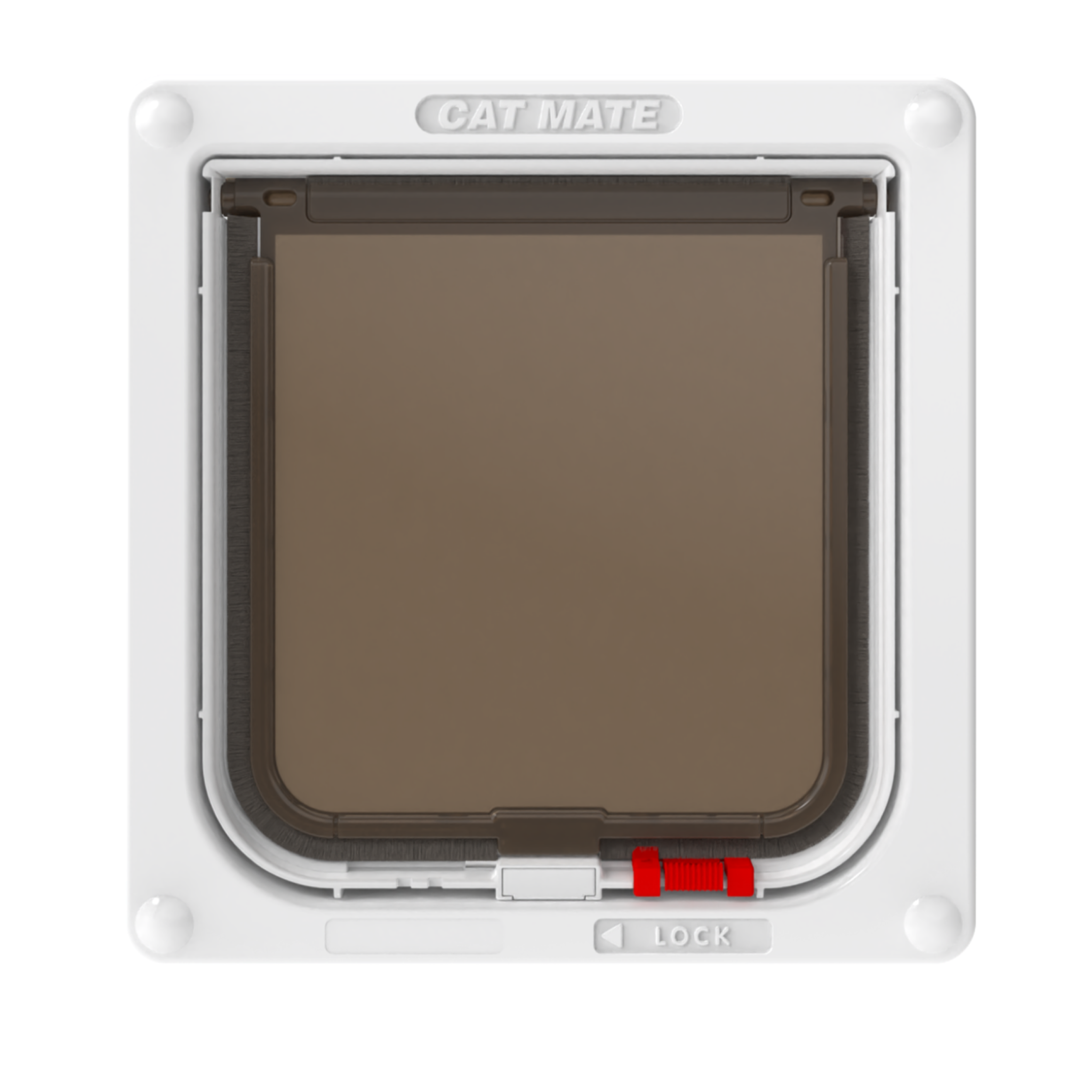 Cat Mate Lockable Cat Flap White (304W)