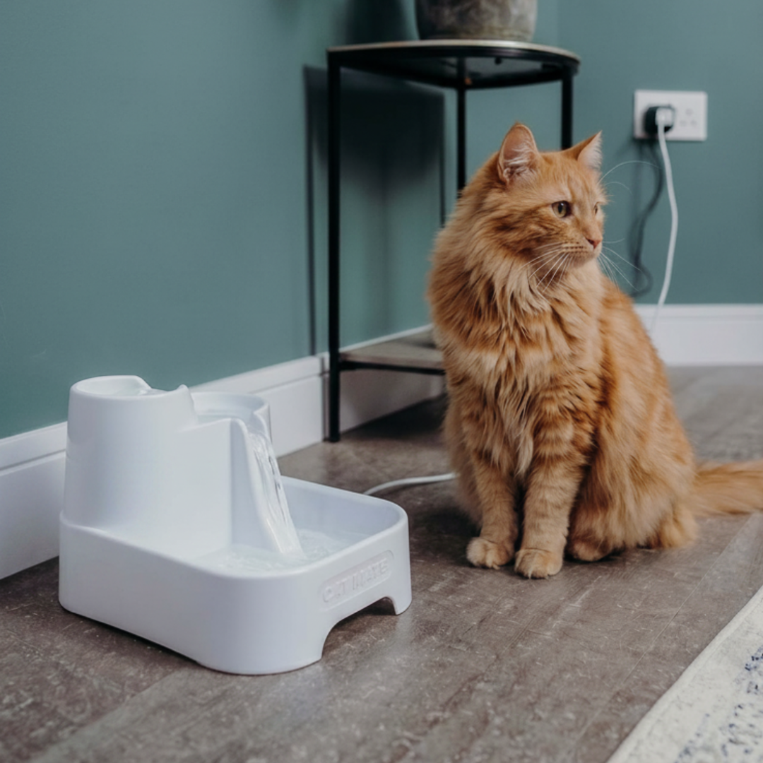Cat Mate Three-level Cat & Small Dog Pet Water Drinking Fountain (335)