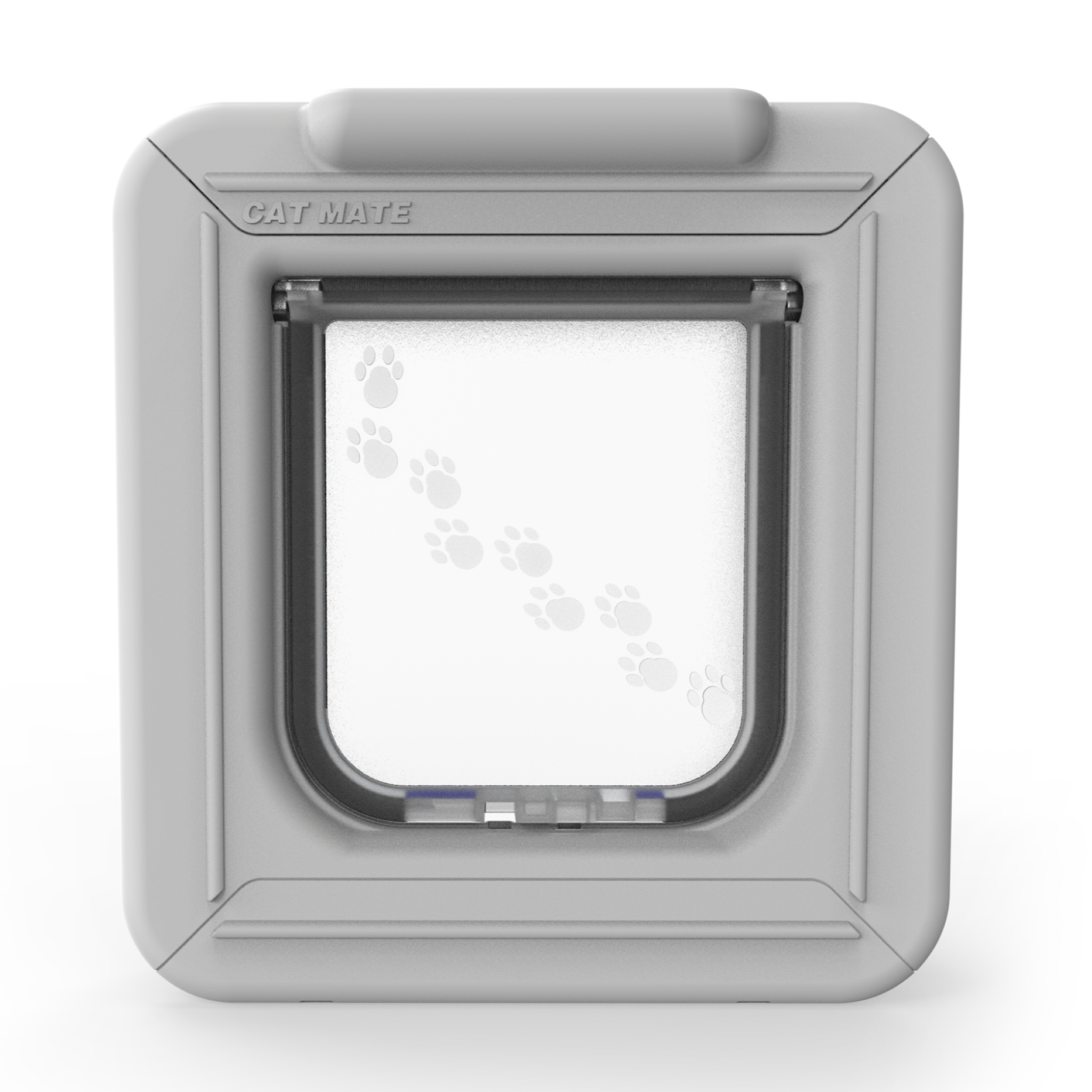 Cat Mate Elite Microchip Cat Flap with Timer Control – White (355W)