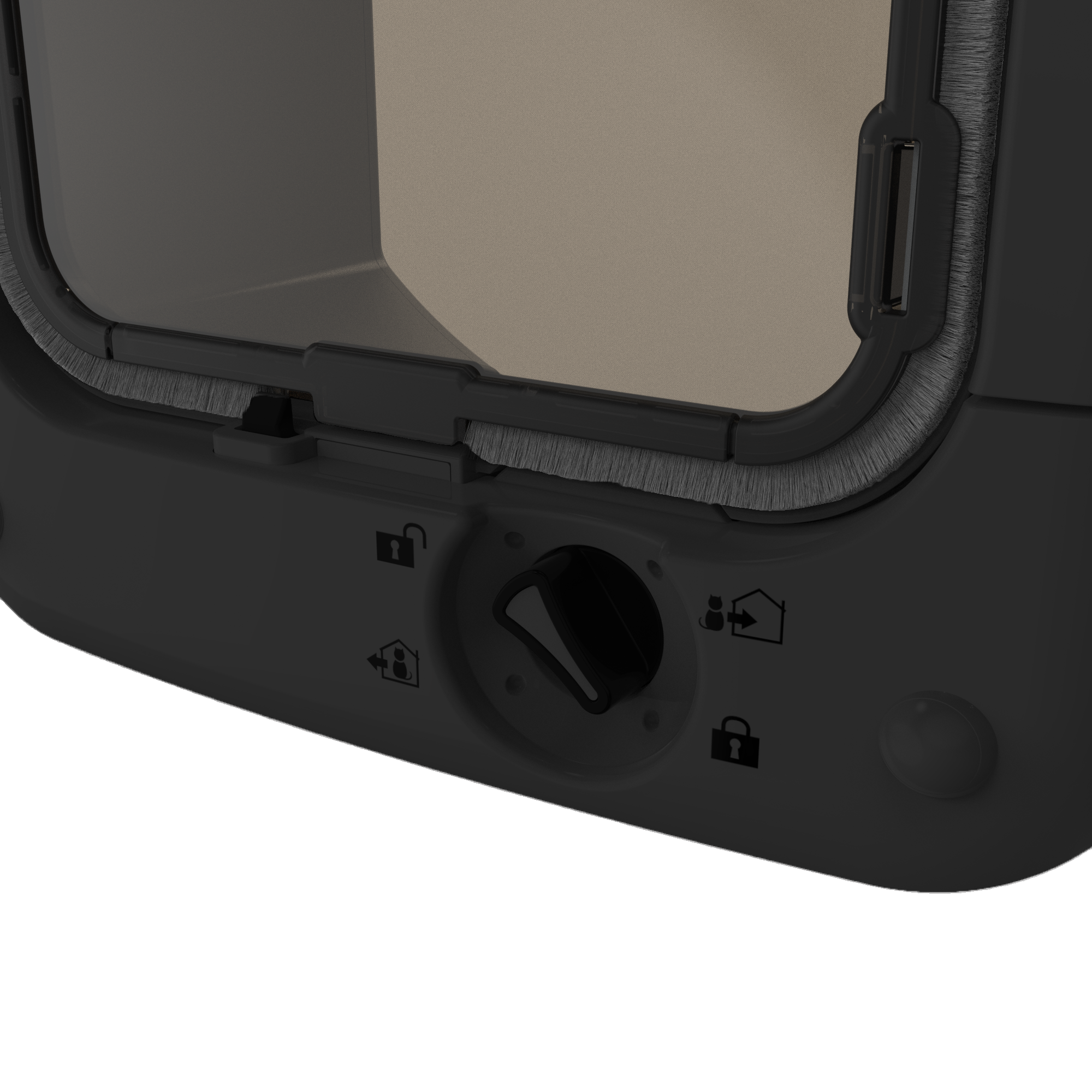 Cat Mate Microchip-Activated Cat Flap with Manual Lock (360)