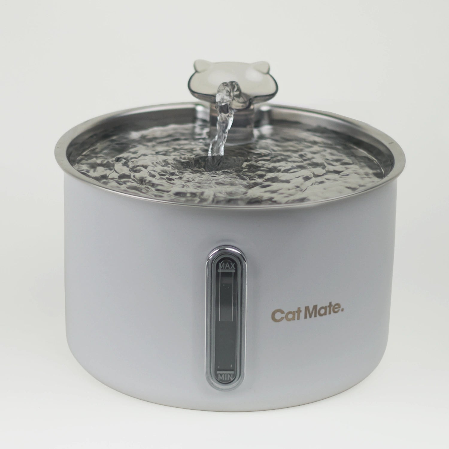 Cat Mate 2.2 Litre Stainless Steel Corded Cat Water Fountain