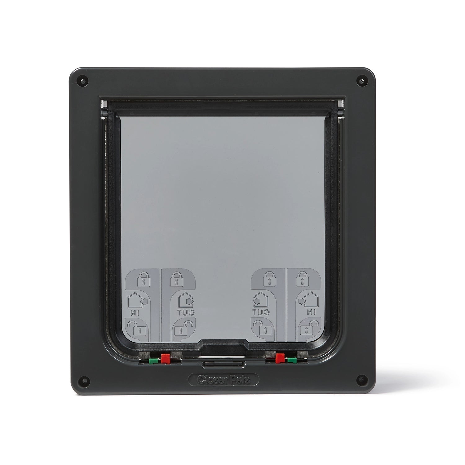 Cat Mate Large Cat Flap With 4 Way Lock - Grey (221G)