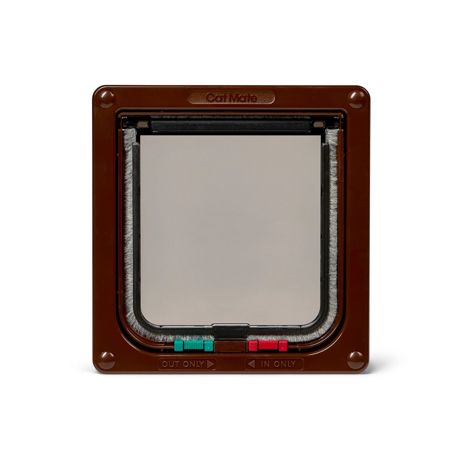 Cat Mate 4-Way-Locking Cat Flap Brown (309B)
