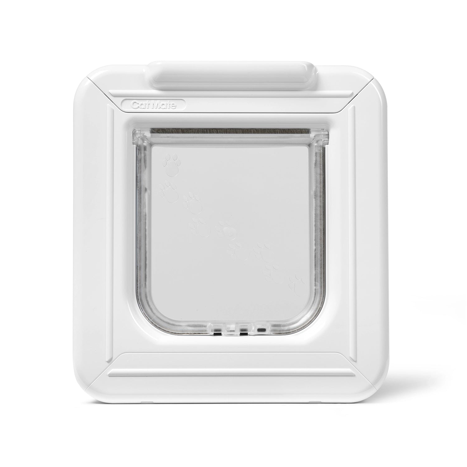 Cat Mate Elite Microchip Cat Flap with Timer Control – White (355W)