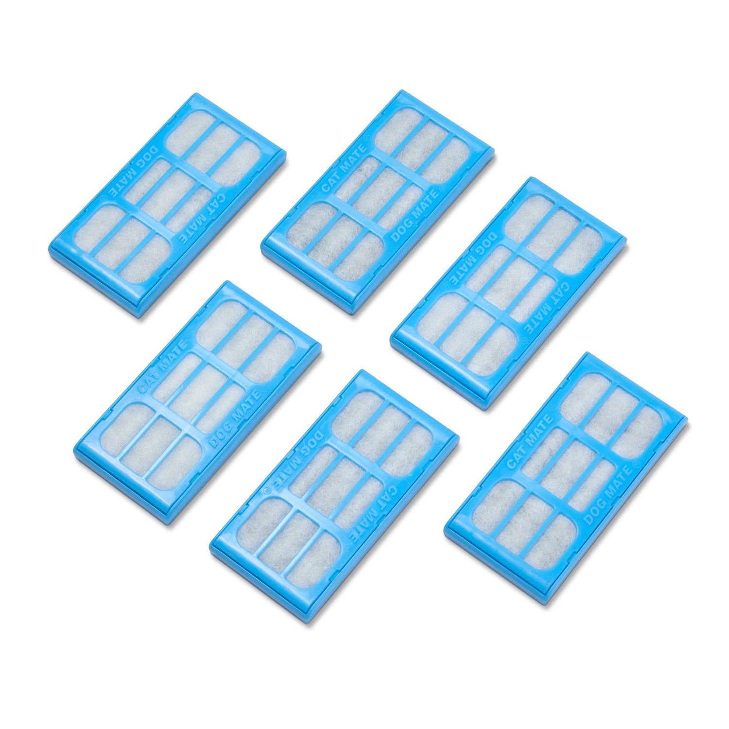 Replacement Filter Cartridges: Cat Mate and Dog Mate Pet Fountain (6 Pack) (389)