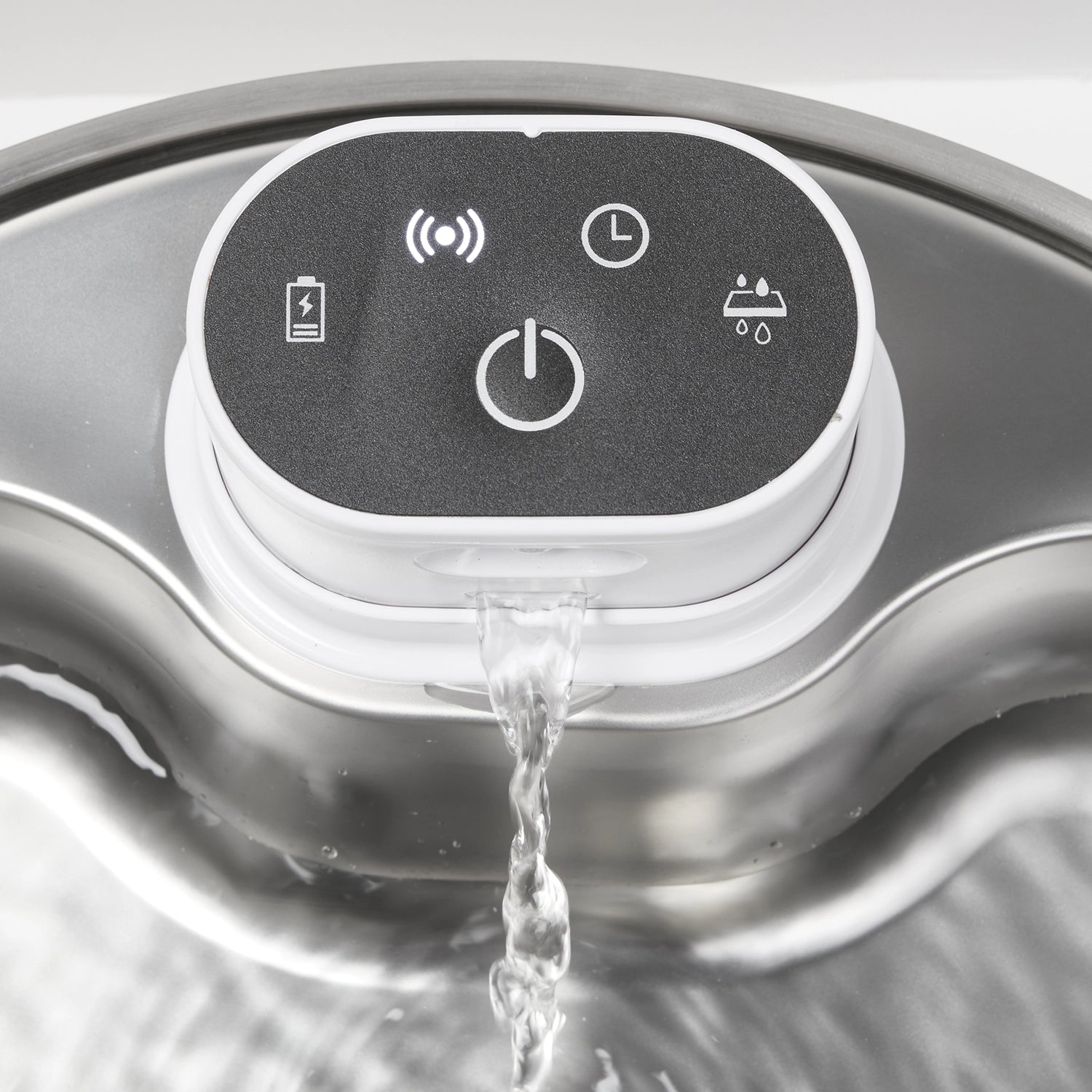 ** Pre-Order - Shipping From 26th March** Cat Mate 2.2 Litre Stainless Steel Cordless Cat Water Fountain