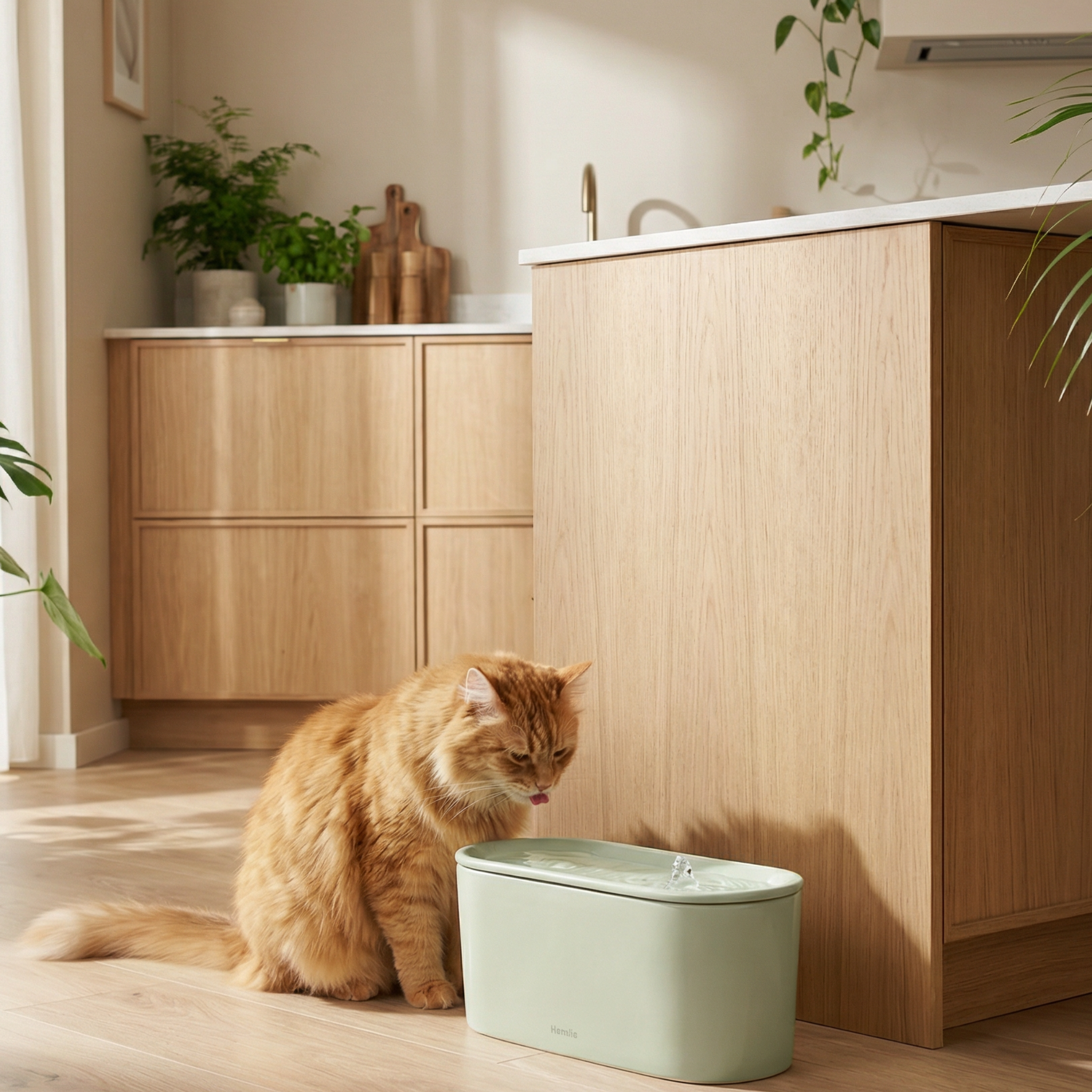 Cat Mate 800ml USB Ceramic Water Fountain