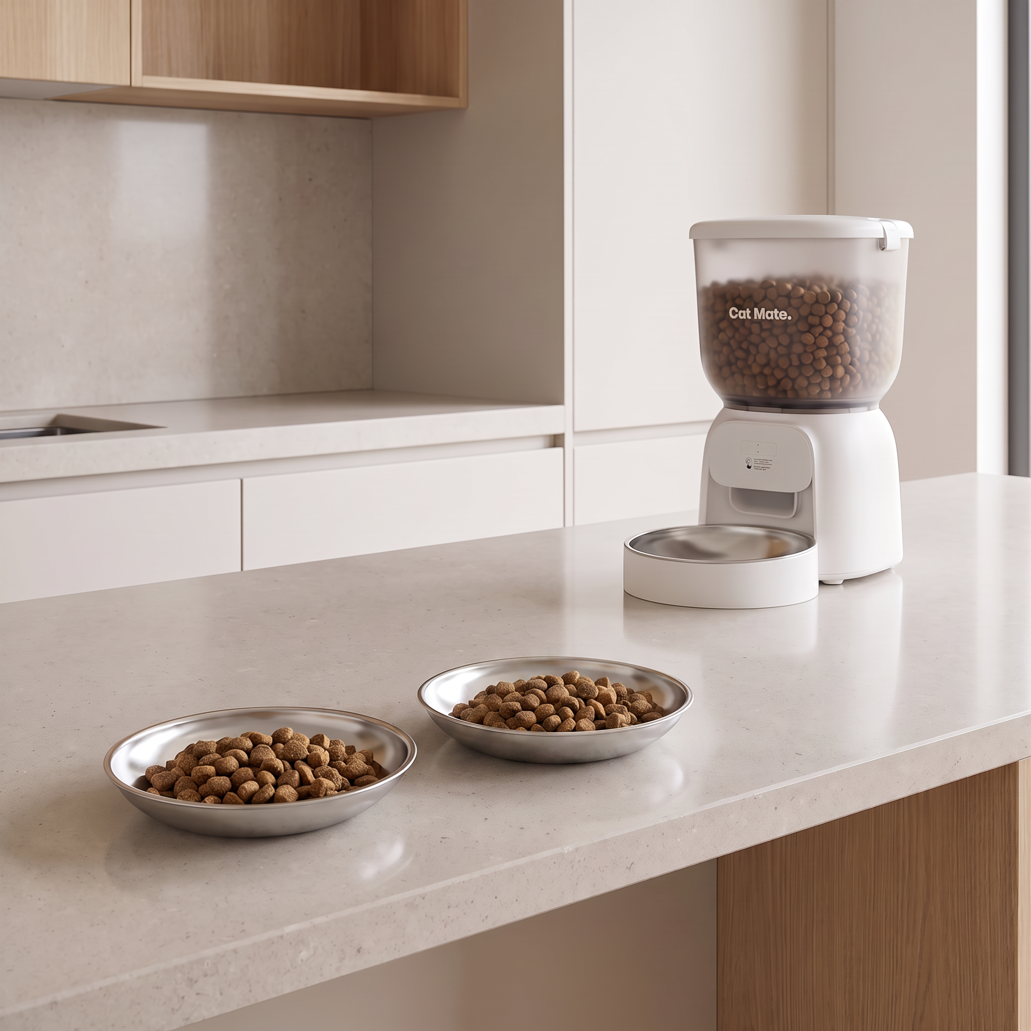 Cat Mate Wi-Fi Automatic Pet Feeder Replacement Stainless Steel Bowl