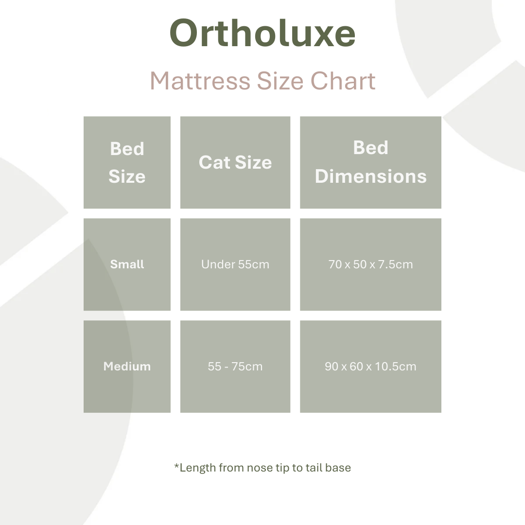 OrthoLuxe Mattress for Cats