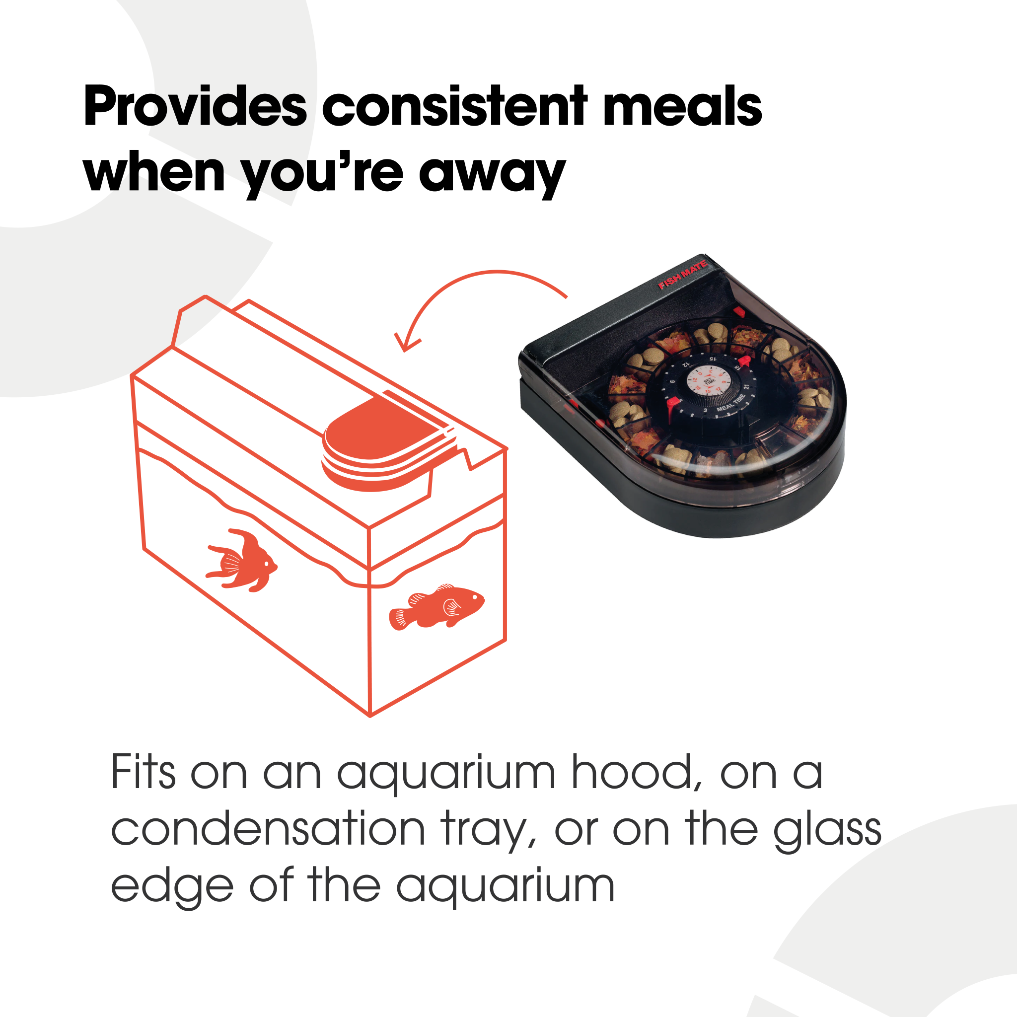 Fish mate f14 aquarium fish deals feeder