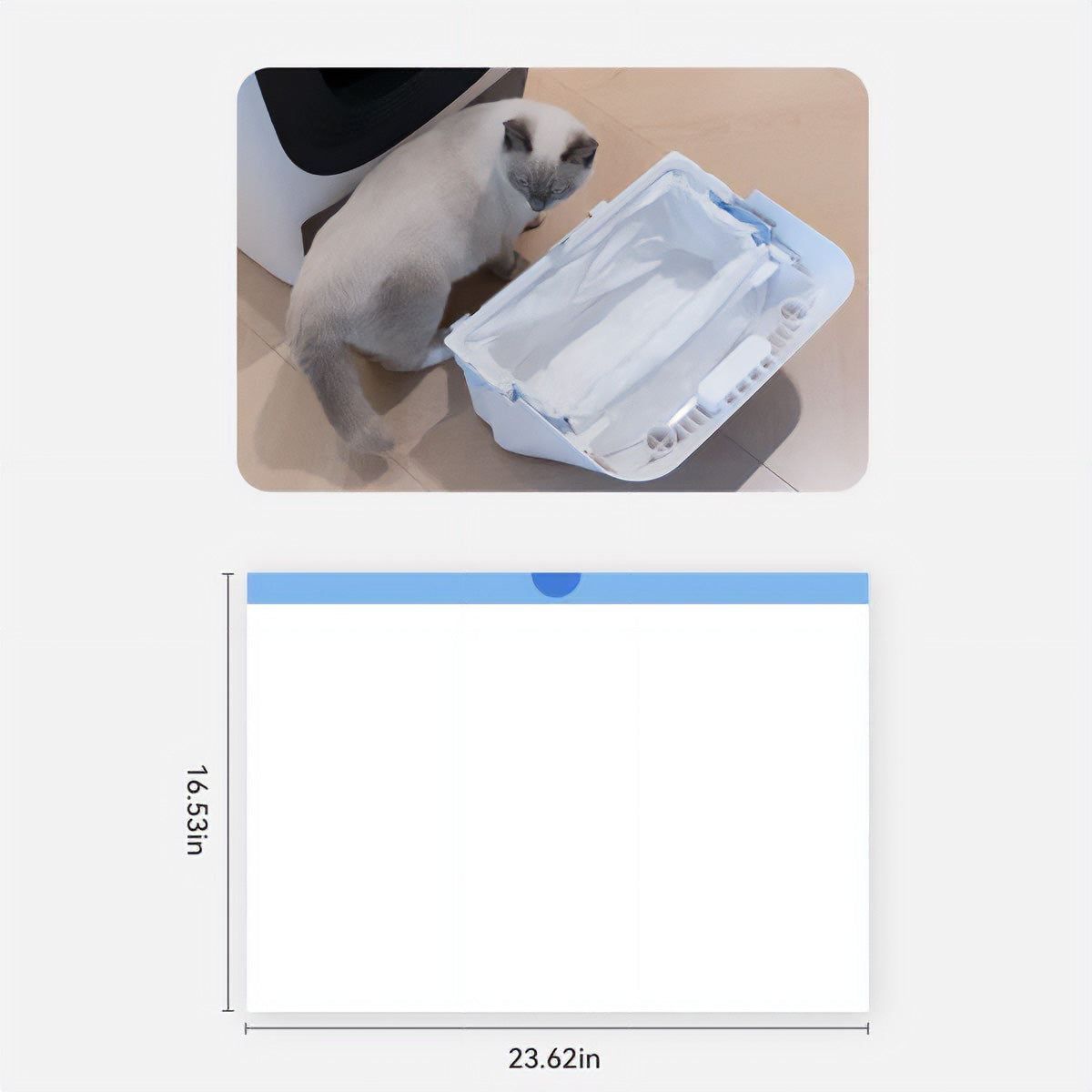 Replacement Litter Tray Bags: Cat Mate Automatic Self-Cleaning Cat Litter Box