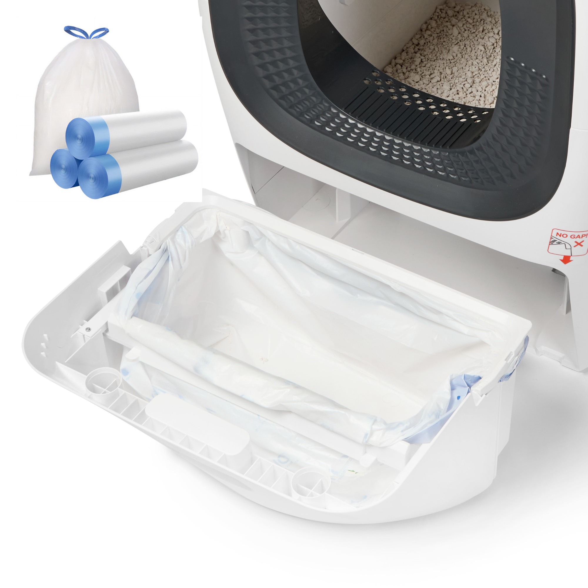 Replacement Litter Bags Cat Mate Self Cleaning Litter Box