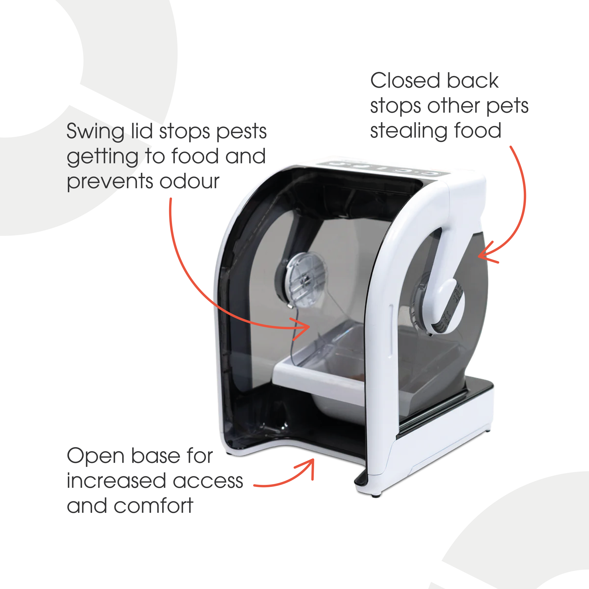 Closer Pets MiBowl Automatic Selective Microchip Pet Feeder (CP500)