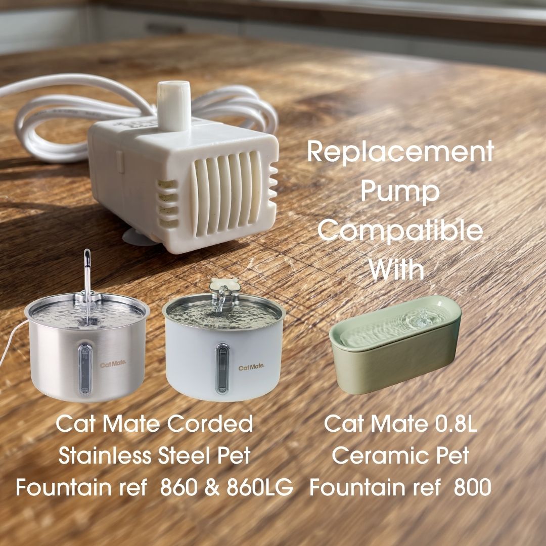 Replacement Pump for Cat Mate Ceramic Pet Fountain