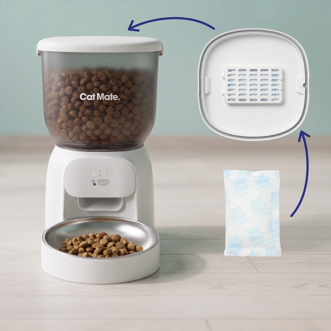 Cat Mate Desiccant Bags for Wi-Fi Automatic Feeder (Pack of 6)