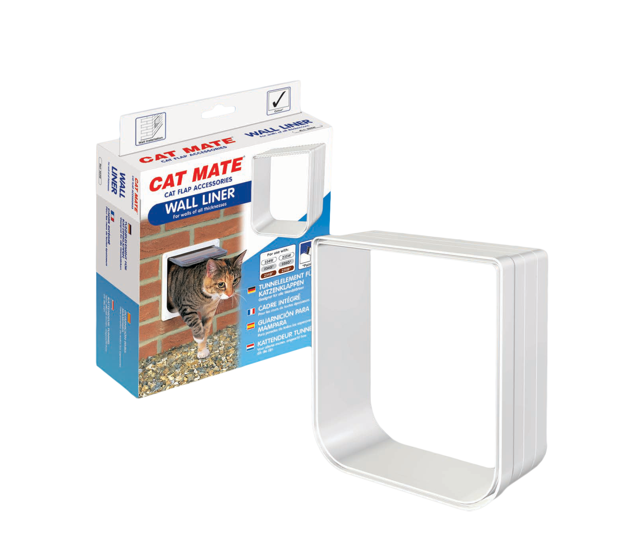 Cat Mate / Closer Pets - Wall Liner / Tunnel Section (Part 303W - For 234,235 Flaps)