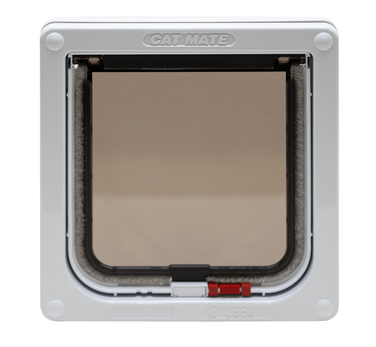 Lockable cat shop door