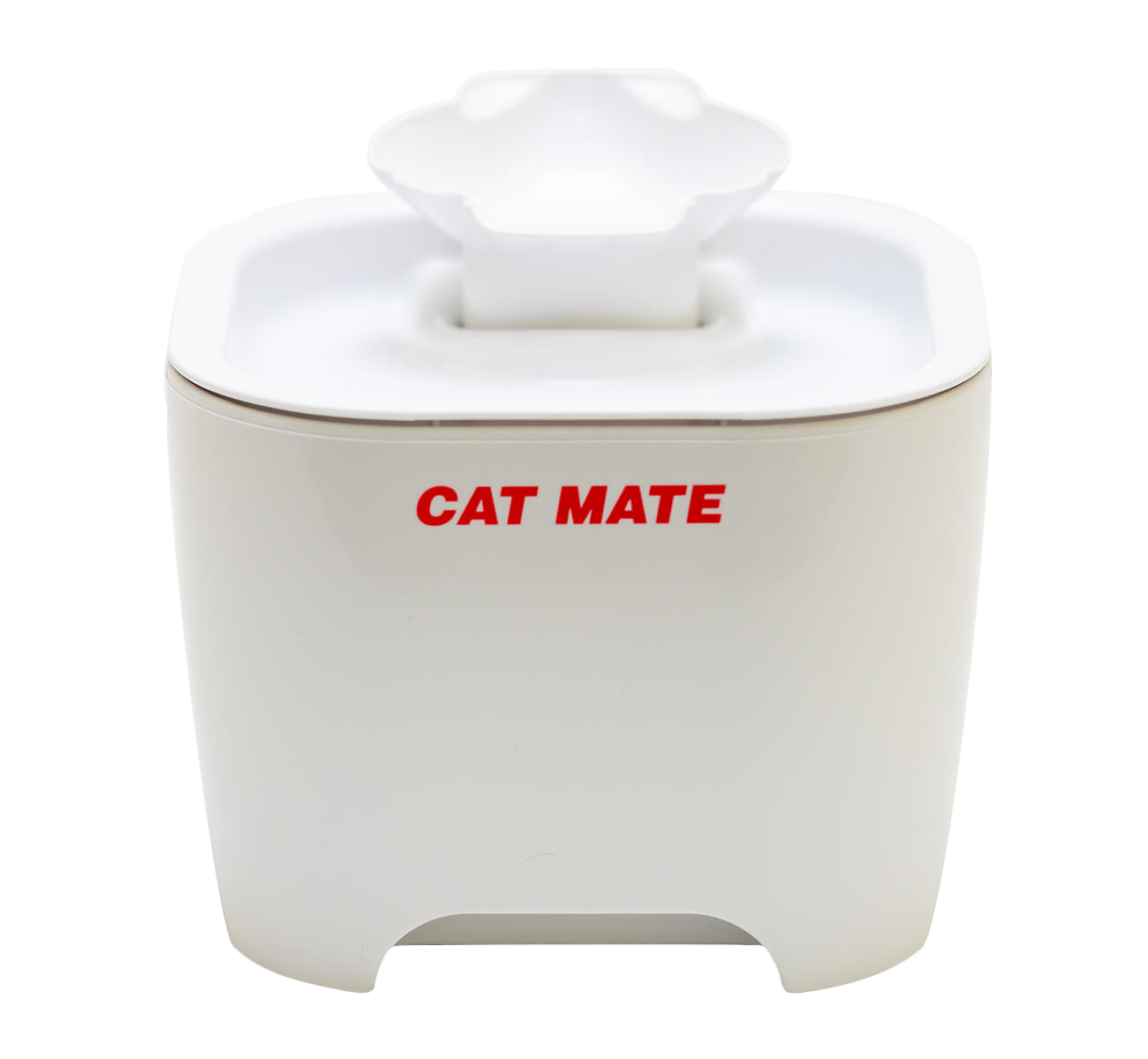 Cat Mate Two-level Three-litre Shell Pet Fountain – White (410)