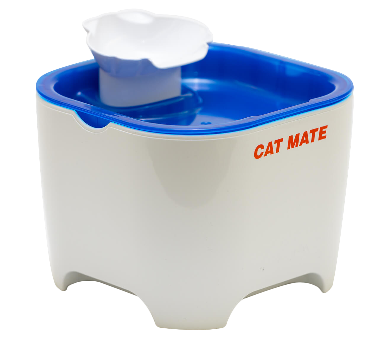 Cat Mate Two-level Three-litre Shell Pet Fountain – Blue Bowl (412)