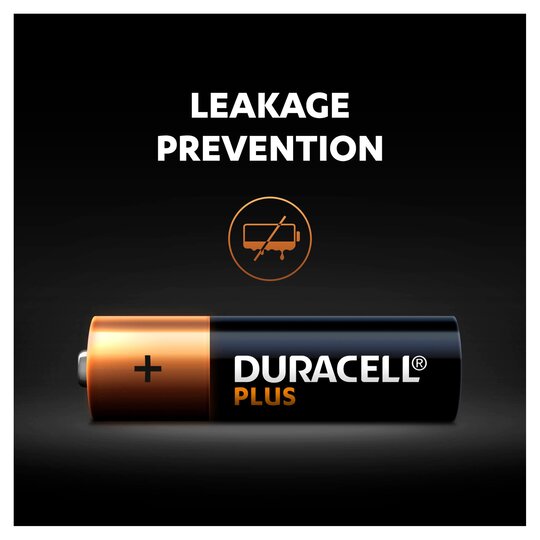 Duracell Plus Alkaline AA Batteries, pack of 4